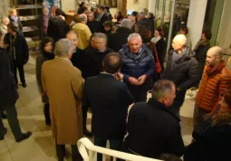 Pubblico all'ingresso